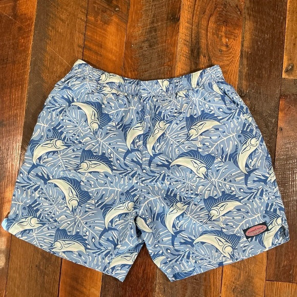 Vineyard Vines Print Board Shorts Swim Trunks Men’s Size Medium 3 Pair - Picture 13 of 16